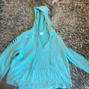 Sea foam green Xl hoodie top